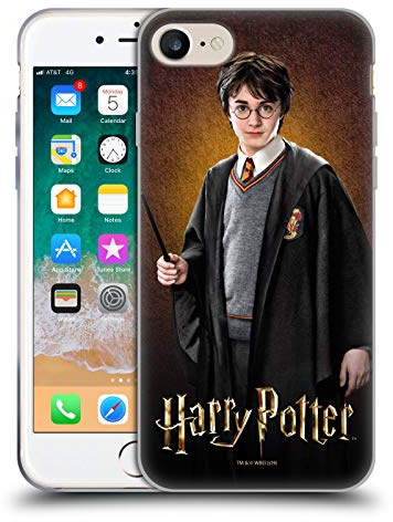 Head Case Designs Officiellt Licensierade Harry Potter Porträtt Hemligheternas kammare IV Gel Skal [Militärklassad Skydd] Kompatibel med Apple iPhone 7/8 / SE 2020 & 2022 och Kompatibel med MagSafe