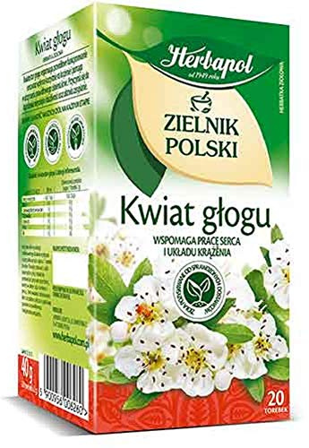 Herbapol Hawthorn Flower Herbal Tea 20 Teabags