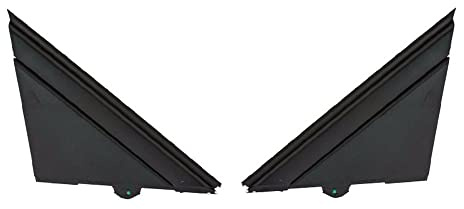 GROCKSTR Auto Sinistra e Destra Specchio Specchio Della Copertura Stampaggio Triangolo Copertura per 12-19 1SJ85KX7AA 1SD00KX7AA