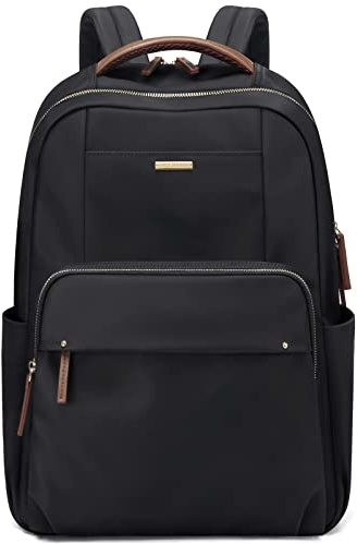 GOLF SUPAGS Mochila para ordenador portátil para mujer, bolsa para ordenador, mochila informal, se adapta a mochilas para portátiles de 15,6 pulgadas para trabajo y viajes