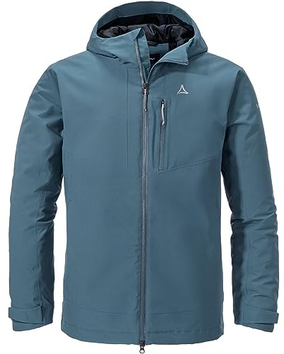 Schöffel Herren Jacket Torspitze M, winddichte, wattierte Winter Wanderjacke, atmungsaktive, schnelltrocknende Outdoorjacke mit T8-Tech Stretch