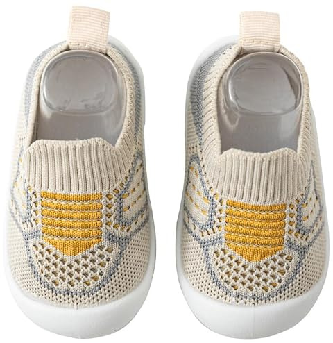 Adigau Scarpe Primi Passi Bambino Antiscivolo Scarpe Bambina Bambino Respirabile Scarpe Scarpe Da Ginnastica Camminare Bambino, A4., 2-3 ans