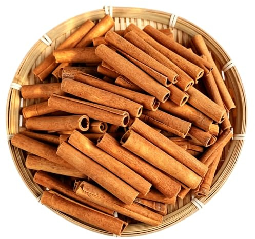 HERZONE Adventskranz Deko Zimtstangen Deko 40pcs Zimtstangen Basteln, Zimtstange Dekozimtstangen Bastelzimt Getrocknete Gewürze Weihnachtsdekoration Gewürzrinde Bastelbedarf für Weihnachtskranz (A)