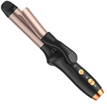 Ferro arricciacapelli senza fili, 25mm plancha para rizos de viaje, 3 livelli di riscaldamento di temperatura, Ricaricabile via USB