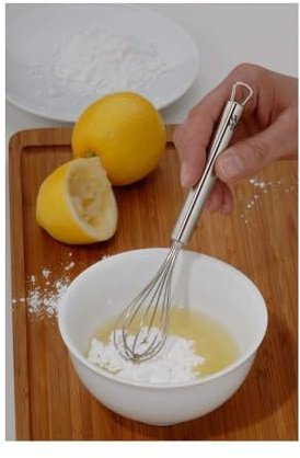 Mini Frusta da Cucina in Acciaio Inox Inossidabile - Frustino Cucina Sbattitore Manuale Uova per Dolci 16 cm