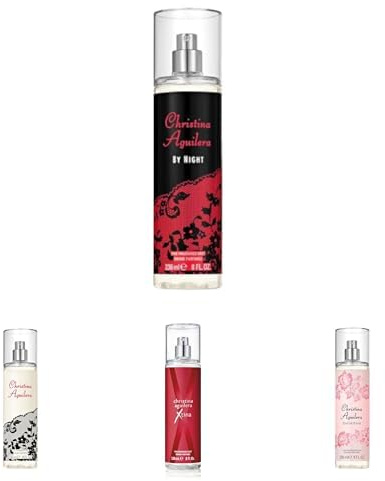 Christina Aguilera - By Night Fragrance Mist 236 ml + Signature Fragrance Mist, 236 ml + Xtina Fine Fragrance Mist, 236 ml + Definition Fragrance Mist, 236 ml