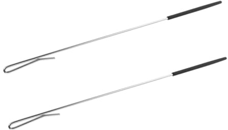 BESTonZON Handsteuerungsstäbe Puppenstäbe 33cm Metallgriff Flexibel Halbköper Puppenhand Kontrollstäbe Für Bühnen Kindertheater