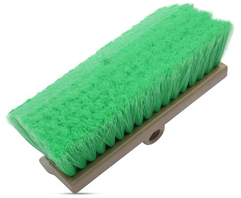 Nanoskin Large Bi-Level Vehicle Wash Brush with Soft Nylon Bristles – Ultimate Truck, Van, and RV Cleaning Tool, Ergonomic Design for Professional Detailing, Scratch-Free, Efficient 12-inch Reach
