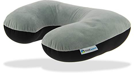 Kine Travel 169802 Cuscino 2 in 1 Microsfere per Collo e Sostegno