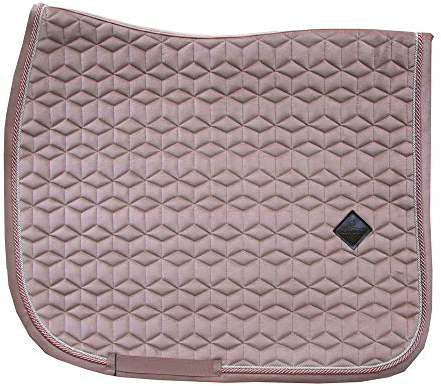 Schabracke samt DR alt rosa