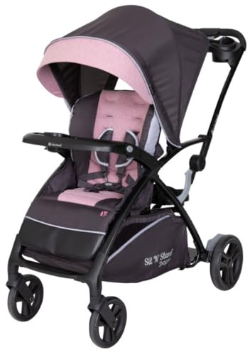 Baby Trend Sit N Stand 5 i 1 shoppingvagn, 43,8 x 22,6 x 40,3 tum (paket med 1)