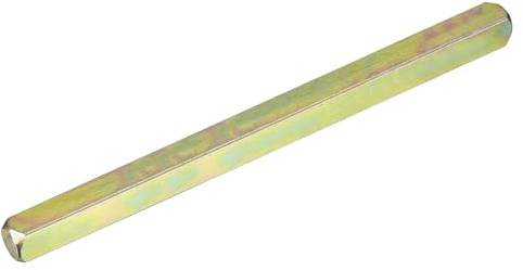 sourcing map Door Knob Spindle, Spare Door Handle Spindle Bar, 120mm Long Door Spindle Replacement Door Handle Parts, Gold