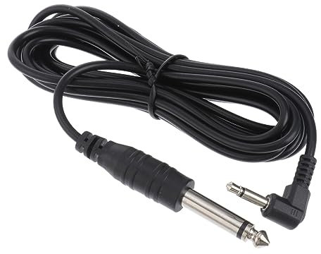 UPKOCH Lot De 3 Adaptateurs De Câble De Guitare 6 35 Mm vers 3 5 Mm Rallonge Jack Stéréo 6 35 Mm vers 3 5 Mm pour Basse Électrique Et Amplificateur De Guitare