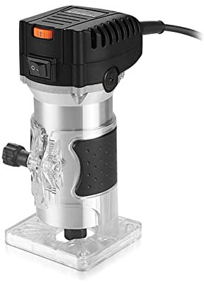 ARTGOS Enrutador de Madera de 800w, Recortadora eléctrica, máquinas de carpintería, Herramientas de Recortadora Manual de carpintería eléctrica, cortadora de Madera de 15 uds (Color : 6G 800W B)