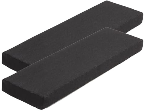 AllSpares Aktivkohlefilter für Dunstabzugshauben geeignet für Novy Monoblock 563-80070 | 390x93x30mm (2 Stück)