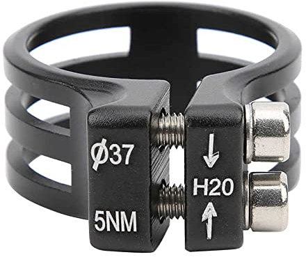 Collier de serrage de selle de vélo, collier de serrage de tige de selle de vélo 37 mm/31,8 mm/34,9 mm, clip de tube de tige de selle de vélo en alliage d'aluminium, clip de tube de selle de vélo de r
