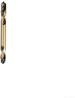 HSS-Doppelkopf-Schlangenbohrer für Metall, Edelstahl, Holz, 3,0 mm bis 6,0 mm Durchmesser, 46,8 mm bis 66 mm Gesamtlänge, kompatibel mit 3,5 mm, 1 Stück