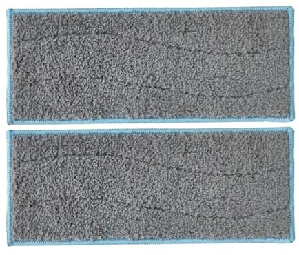 Washable Wet Mopping Pads, Compatible for Roomba，Compatible for Braava，Jet M6 Robot Vacuum Cleaner Mop Cloths Rags Pads Replacement(2pcs)