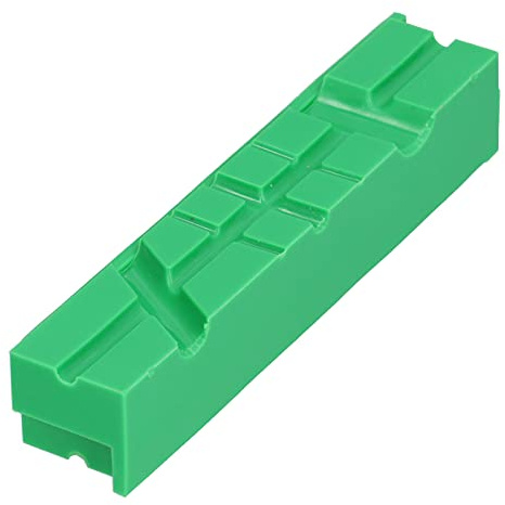 Magnetic Vise Jaw Pads, ABS Protective Jaw Covers with Built in Magnet, V Shape Grip Design for Vise Clamp Drill Press Grinding Tongs Workpiece Protection