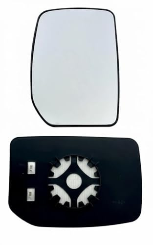 Fits Ford Transit Mk6 & Mk7 2000-2013 Heated Convex Wing Mirror Glass with Base direct Replacement Right Driver Side OEM : 4059966