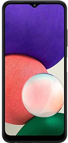 Samsung Galaxy A22, Téléphone Mobile 5G 128Go Noir, Carte SIM Non Incluse, Smartphone Android, Version FR