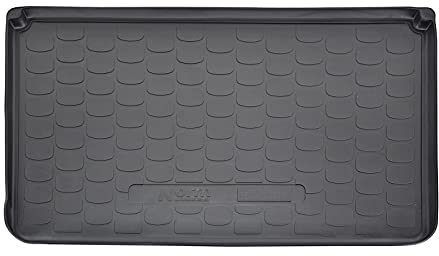 Norm Liners | Tapis De Coffre en Caoutchouc TPE Toutes Saisons pour Captur 2013-2019, Bord Haut, Noir, Antidérapant, Toutes Saisons