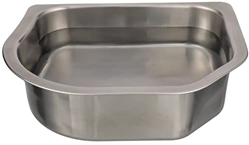 Neater Pets Stainless Steel Water Bowl for Cats or Dogs - Fits Inside of Neater Slow Feeder Double Diner, 8.5 Cups