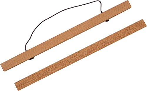 ZORR B2 50CM Listones para póster magnéticos de Madera para Colgar pósters, para pósteres y Fotos, 2 paquetes