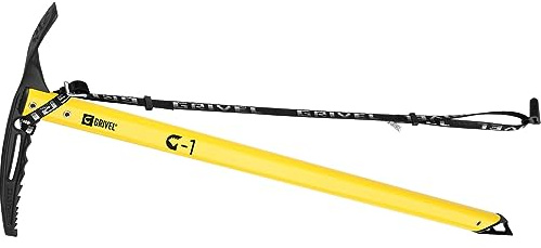 Grivel G1 Yellow piccozza c/Long EVO 53 cm CE Unisex Adulti