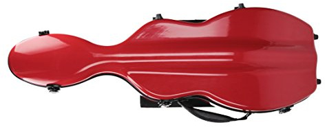 Geigenkoffer Glasfaser Ultra light 4/4 weinrot M-Case