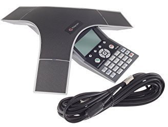 Polycom SoundStation IP 7000 SIP Conference Phone (POE Expandable with 25 Foot Cable), 2200-40000-001 (Renewed)
