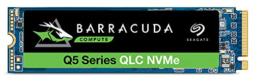 Seagate Barracuda Q5, 500 GB, Unidad SSD Interna, M.2 NVMe PCIe Gen3 ×4 (ZP500CV3A001)
