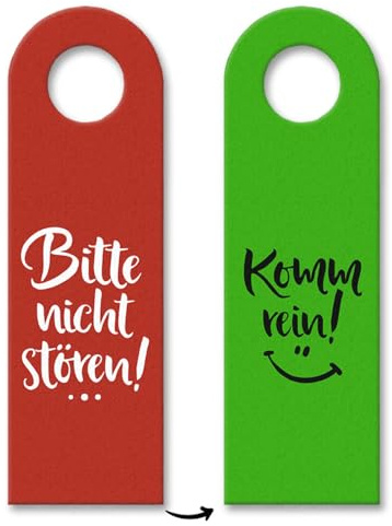 trendaffe - 3X Bitte Nicht stören - Komm rein