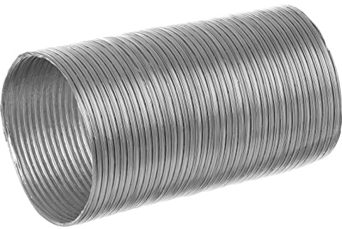 Ø 160mm / 1.5m Aluminium Flexschlauch - Alu Flexrohr Schlauch Lüftungsschlauch Lüftungsrohr Abluftschlauch