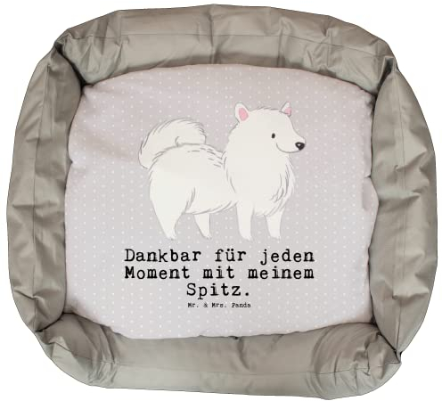 Mr. & Mrs. Panda Hundebett Spitz Moment - Geschenk, Hundesofa, Hund, Körbchen, Hundedecke, Hundekörbchen