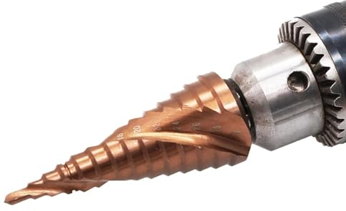Stahlkegel-Sechskantschaft-Metallbohrer, 1 Stück(Color:4-22mm)