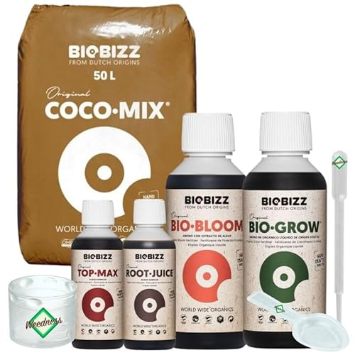 Weedness BioBizz Coco 50 L COCOSET Premium – Substrat coco enrichi en engrais organiques – Culture indoor & hydroponie – Performance maximale