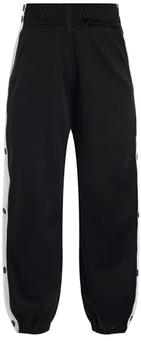 Yihuimin Enfant Garçon Pantalon Décontracté Bouton-Pression Léger Pantalon de Jogging Survêtement Sport Streetwear été 3-16 Ans Noir 15-16 Ans