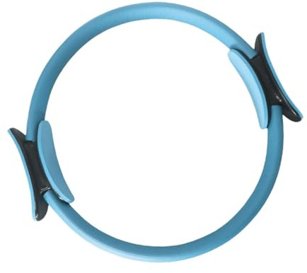 Oshhni Pilates Circle, Accessori per Pilates a Casa, Yoga per Donne e Ragazze Esercizio Cosce Tonificante Cosce Cerchi Fitness, Blu
