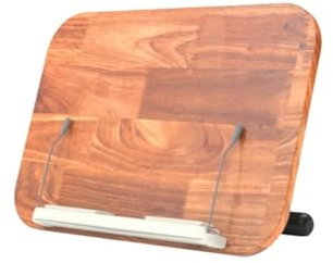 HYKJCSS Buchständer Buchhalter Verstellbarer Kochbuchhalter Mit Drehbarer Basis, Leicht Und Faltbar for Kochbücher, Laptops Kochbuchhalter