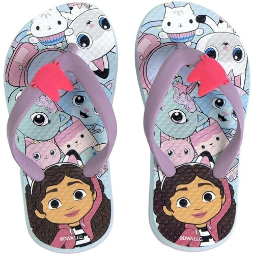 Chanclas Gabby´S Dollhouse para niños Sandalias cómodas y antideslizantes de Gabby´S Dollhouse Diseño Divertido
