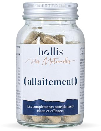 Hollis | Complément alimentaire Allaitement | 90 gélules | Accompagner et soutenir votre allaitement
