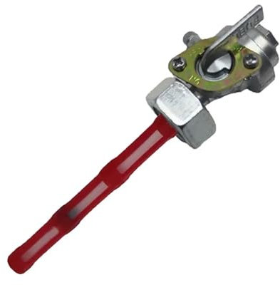 Valvola Rubinetto Benzina Per CB400 CB500 CB550 CB750 M16*1.5 Rubinetto Di Commutazione Del Serbatoio Carburante Valvola Di Rubinetto Rubinetto Di Scarico M16 Rubinetto Di Benzina(Red)