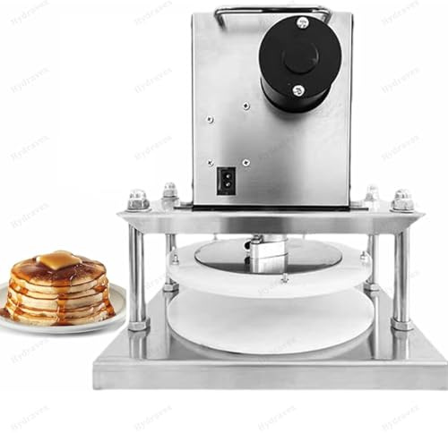 Presse à pizza électrique en acier inoxydable pour pizza, tortilla et pâte à pâtisserie maison