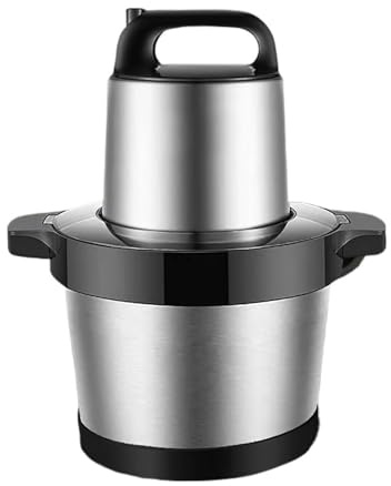 Picadora De Carne Eléctrica De 1000 W, 6 L, Procesador De Alimentos Y Verduras De Acero Inoxidable, Licuadora Y Batidora. FáCil De Usar