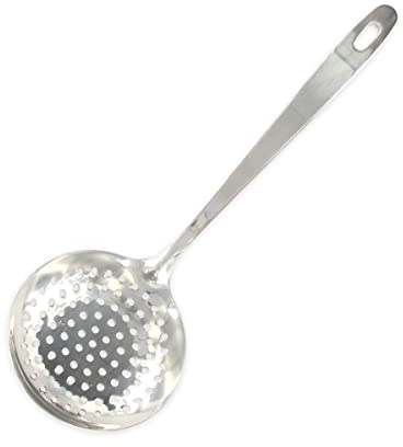 Fackelmann Schaumlöffel aus Edelstahl, Silber