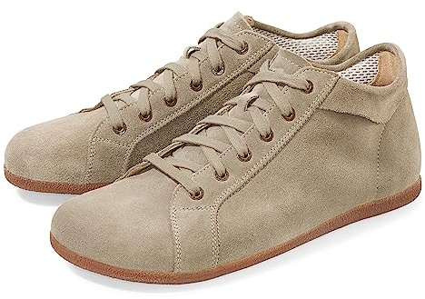 BÄR Magda - Bottines pour femme - Chaussures de loisirs avec 100 % d'espace pour les orteils - Respirantes, gris, 38.5 EU