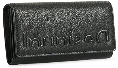 Desigual Womens Mone_Half Logo MARIONA Reisezubehör-Brieftasche, Black