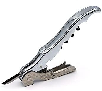 PULLTAP'S GENUINE Classic 100 Cromado - Sacacorchos de camarero premium para uso profesional - Fabricado en España - Incluye doble palanca articulada, navaja cortacápsulas y abrebotellas