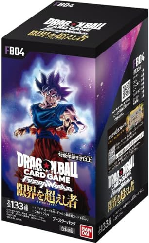 BANDAI Dragon Ball Super Fusion World | Japanese | 15+ Years | FB-04 | Limit Breakers